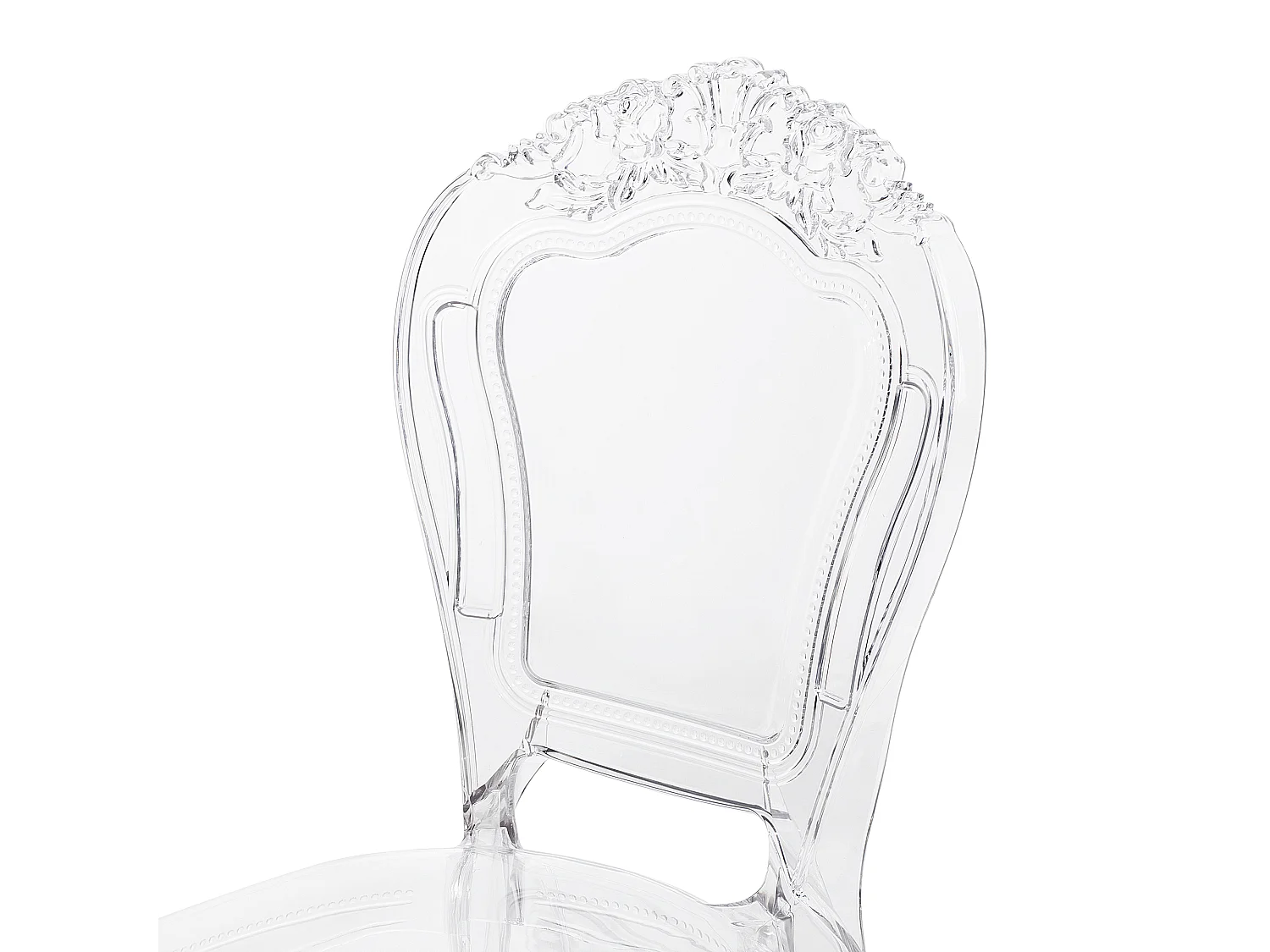 Set van 2 eetkamerstoelen VERMONT Transparant