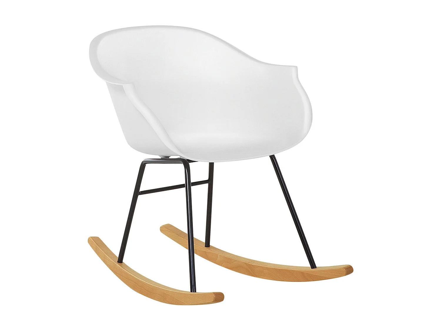 Schommelstoel HARMONY Synthetisch materiaal Wit