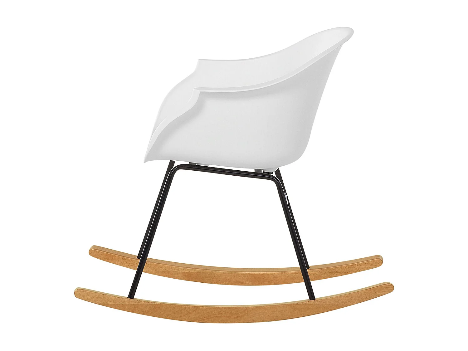 Schommelstoel HARMONY Synthetisch materiaal Wit