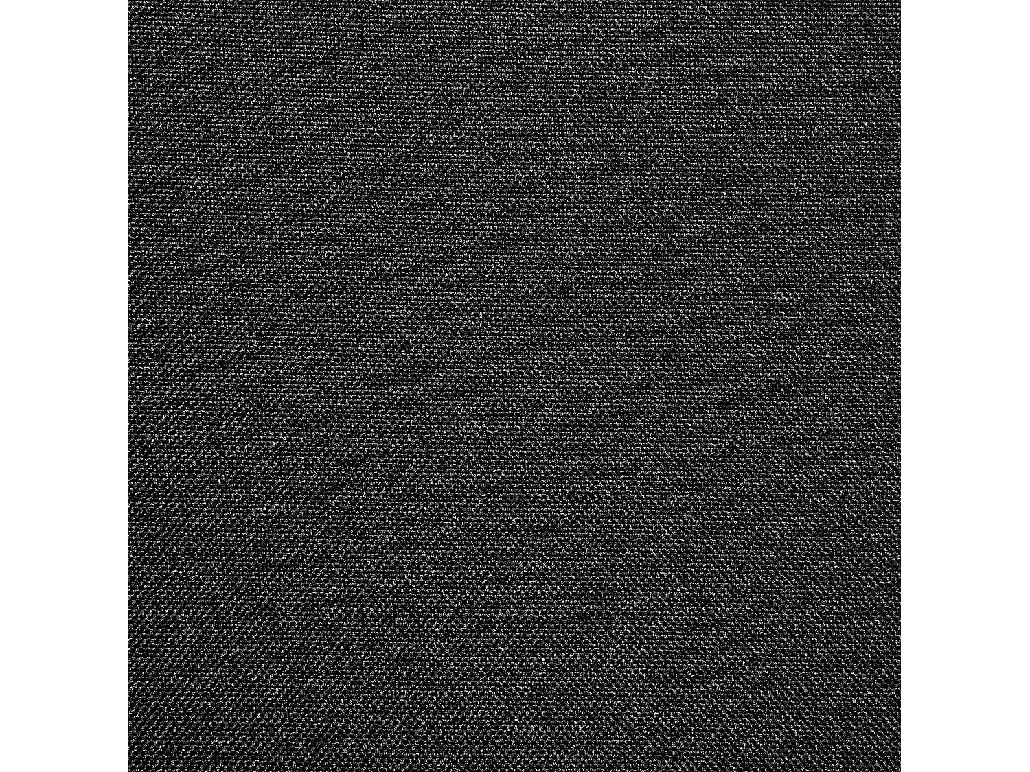 Chaise de salle à manger BROOKVILLE Set de 2 Tissu Noir