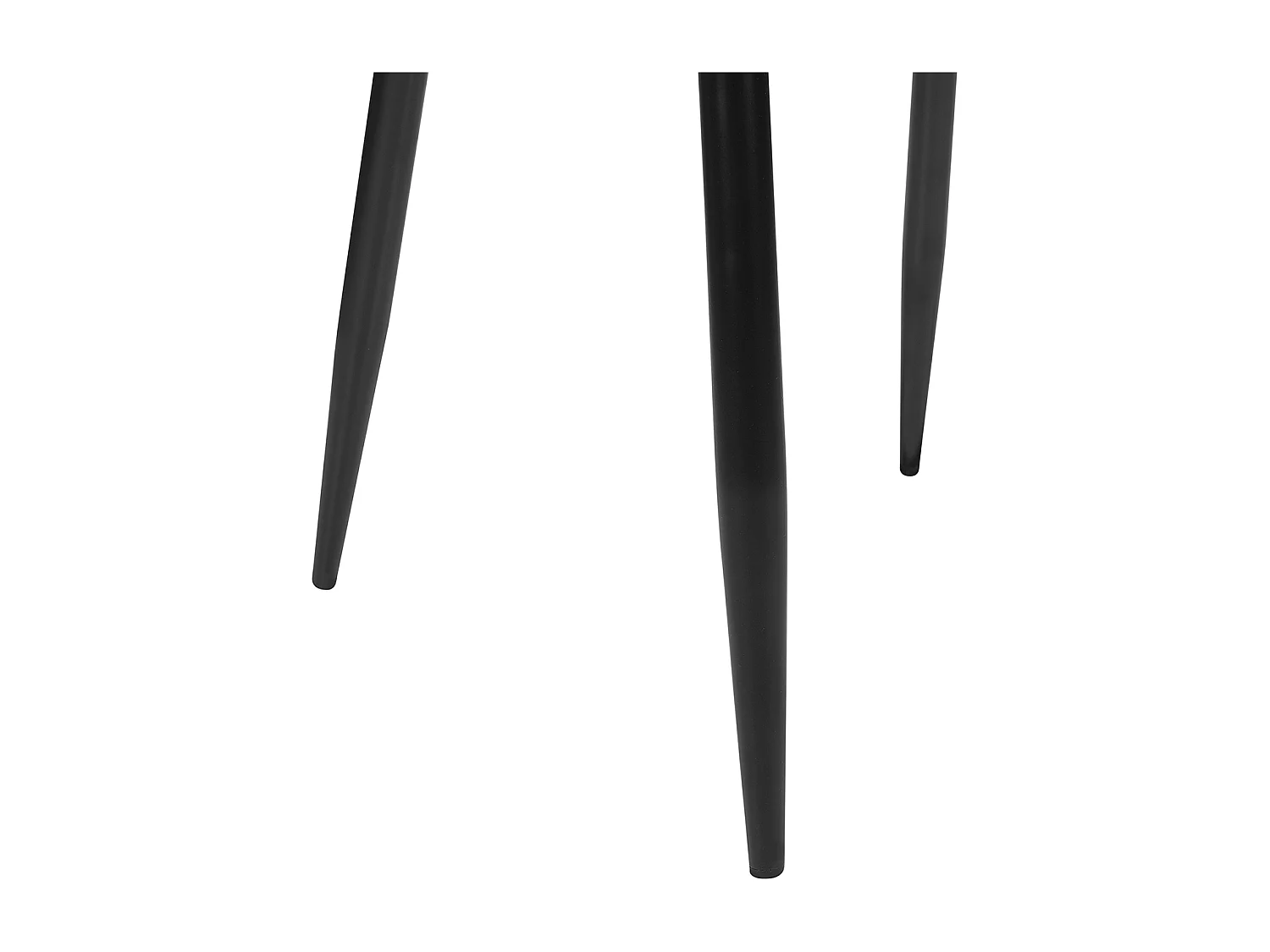 Lot de 2 chaises de salle à manger MONTANA Cuir PU Marron foncé