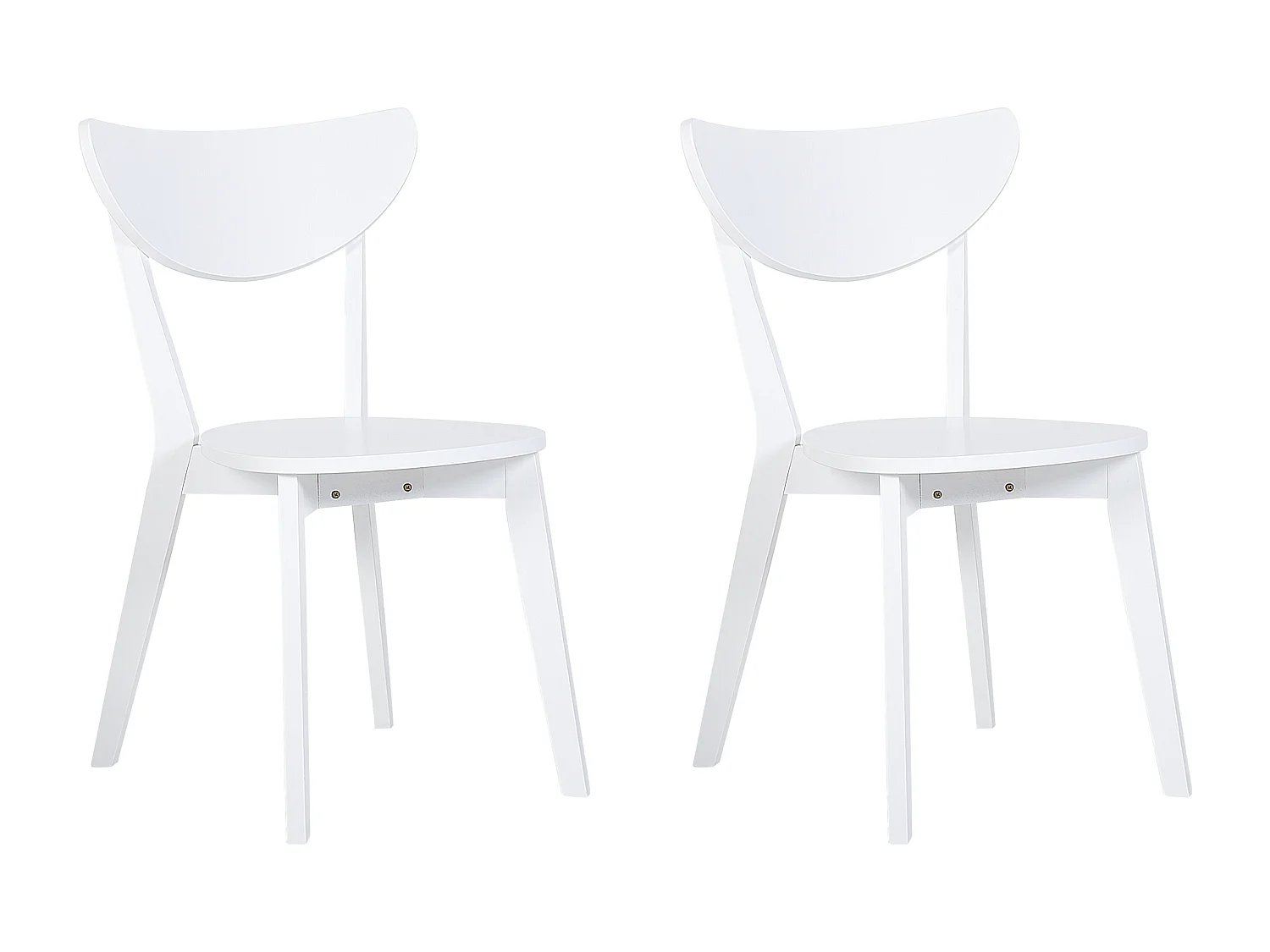 Set di 2 sedie da pranzo ROXBY Bianco