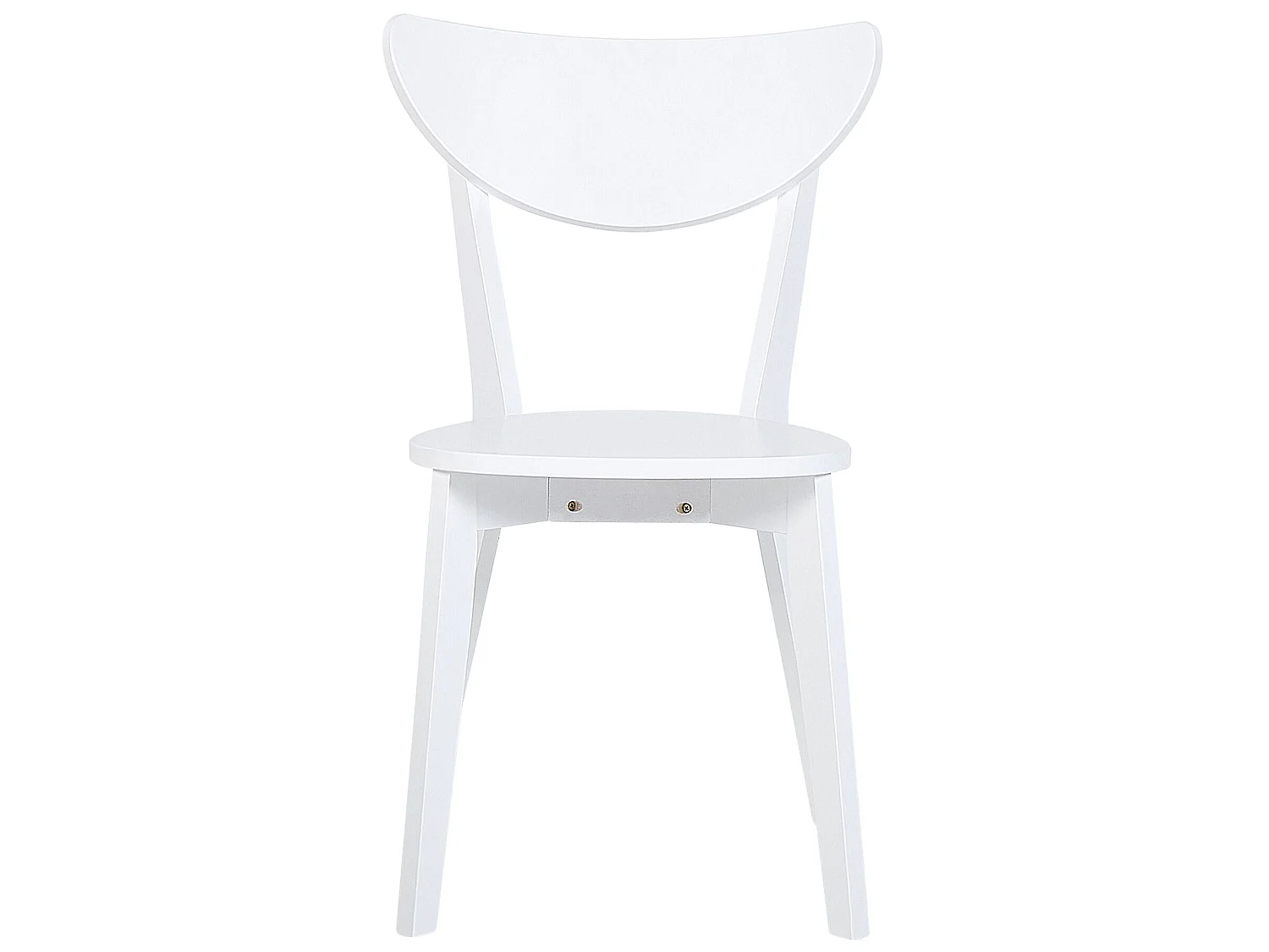 Lot de 2 chaises de salle à manger ROXBY Blanc