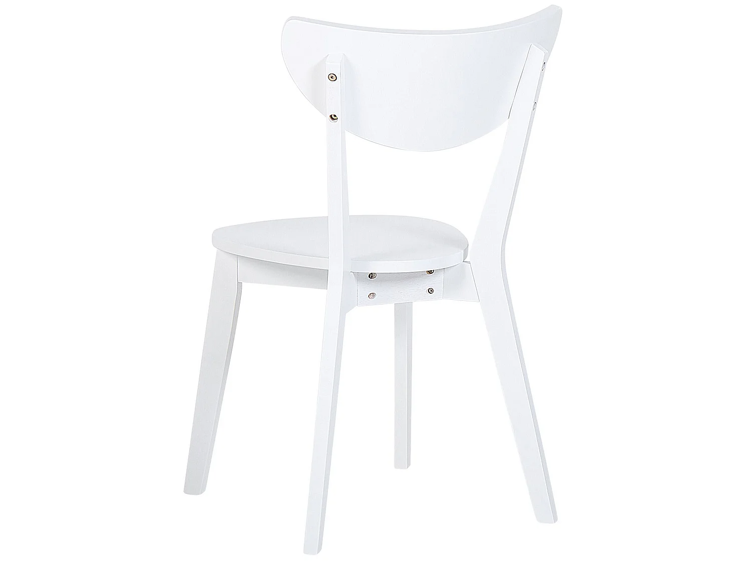 Lot de 2 chaises de salle à manger ROXBY Blanc