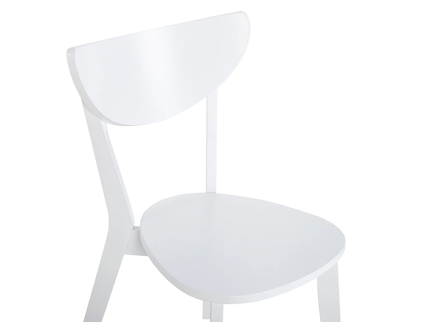 Lot de 2 chaises de salle à manger ROXBY Blanc
