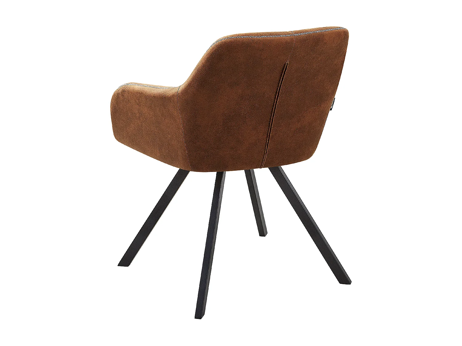 Set van 2 eetkamerstoelen MONEE Goudbruin