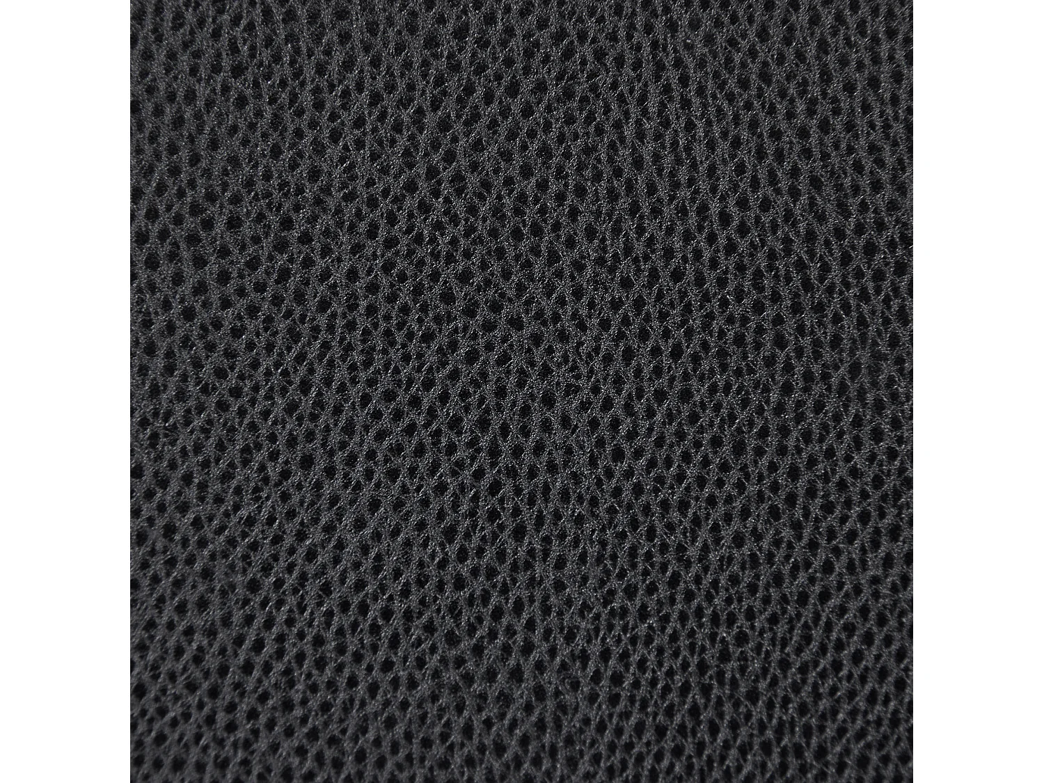 Esszimmerstuhl Schwarz Kunststoff Kunstleder Holzbeine Modern Dakota