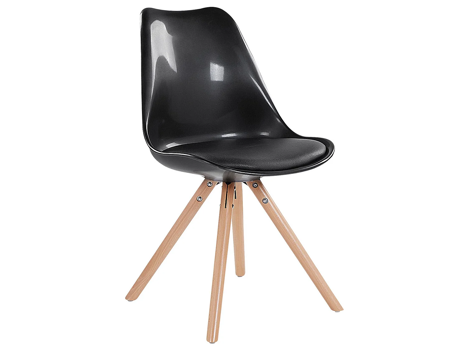 Chaise de salle à manger DAKOTA Noir