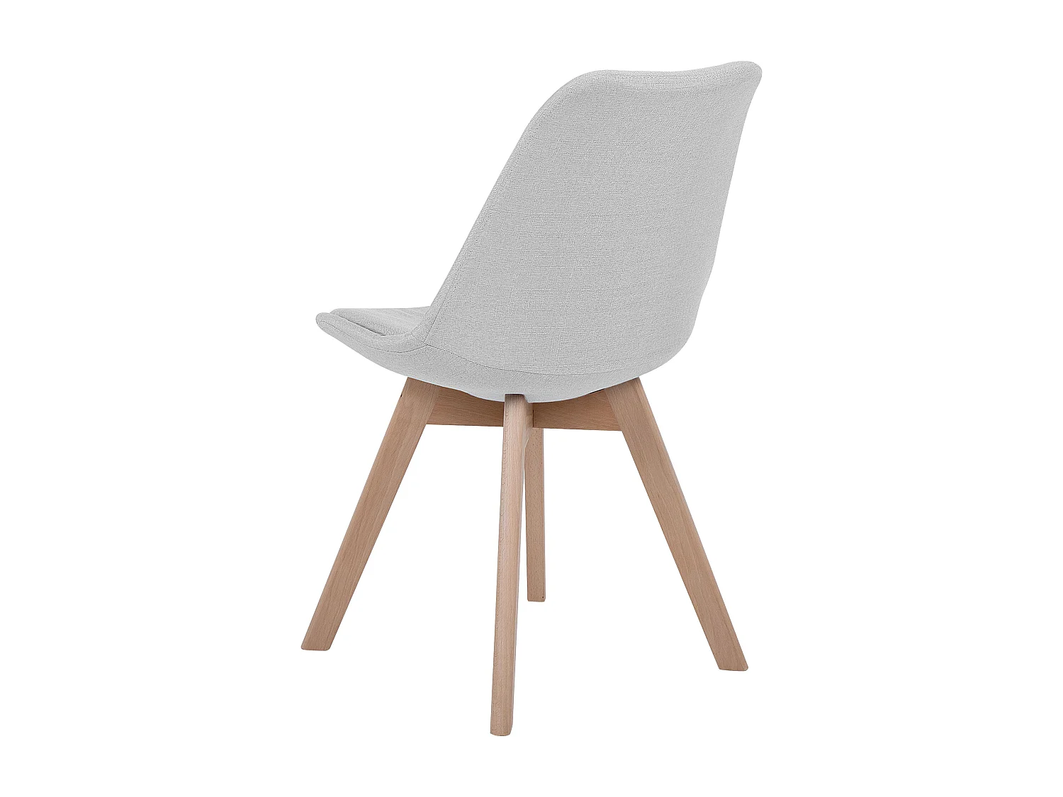 Lot de 2 chaises de salle à manger DAKOTA II Gris clair