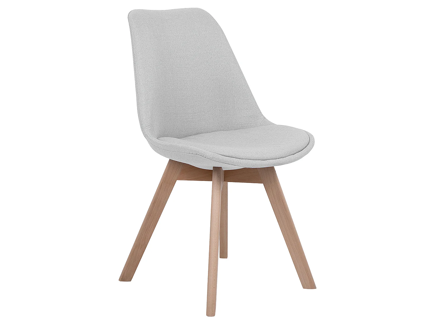 Lot de 2 chaises de salle à manger DAKOTA II Gris clair