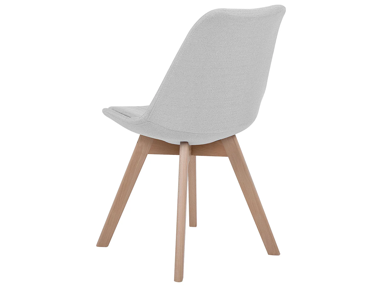 Lot de 2 chaises de salle à manger DAKOTA II Gris clair