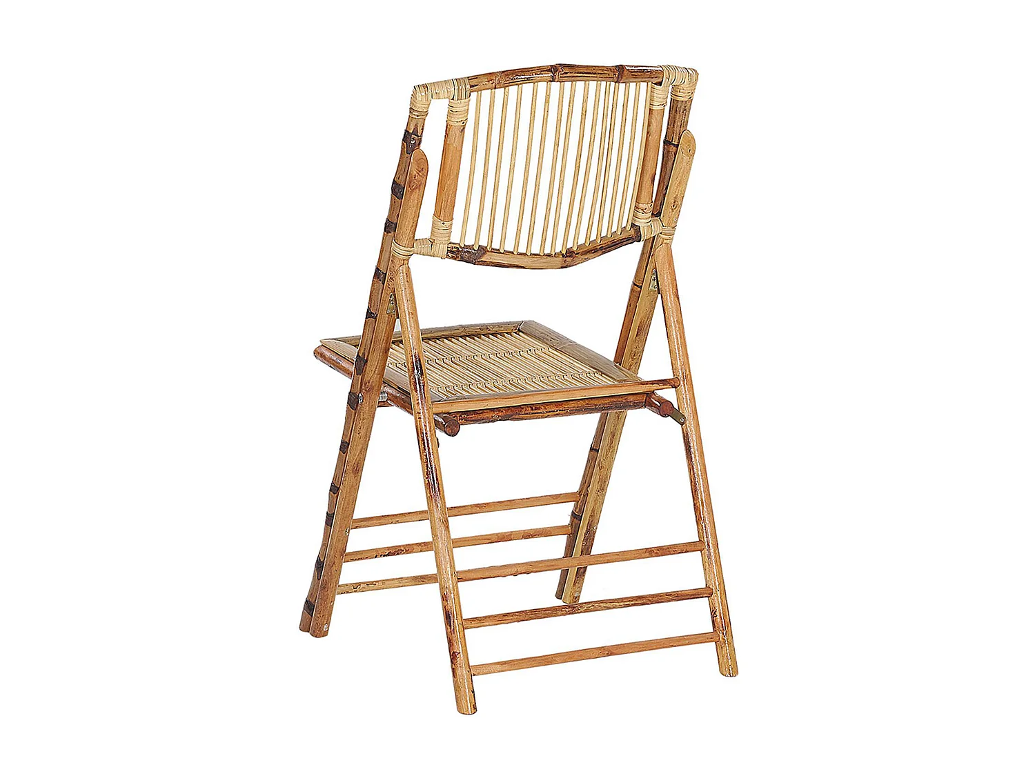 Set van 4 eetkamerstoelen TRENTOR Bamboehout Natuurlijk