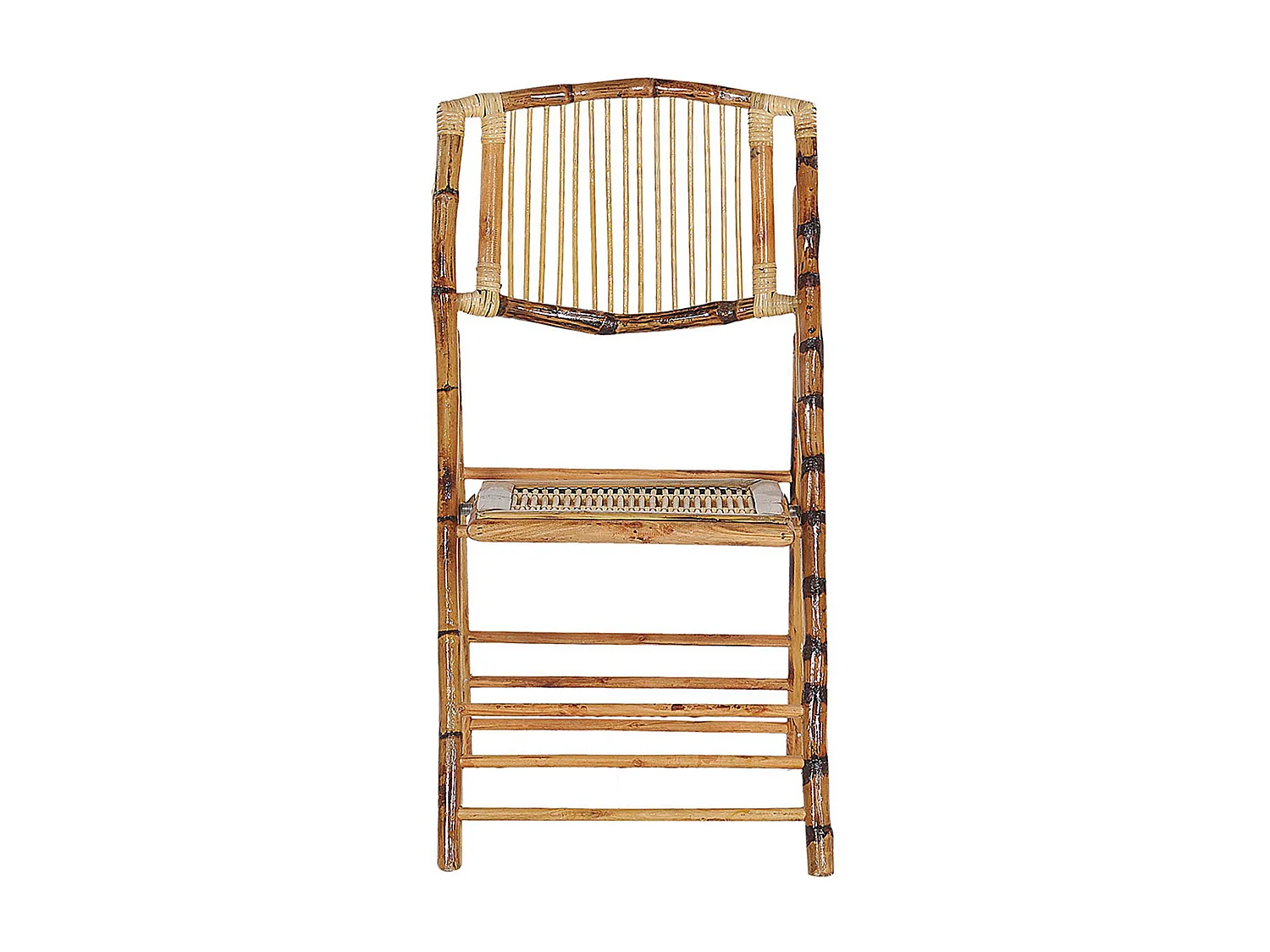 Set van 4 eetkamerstoelen TRENTOR Bamboehout Natuurlijk