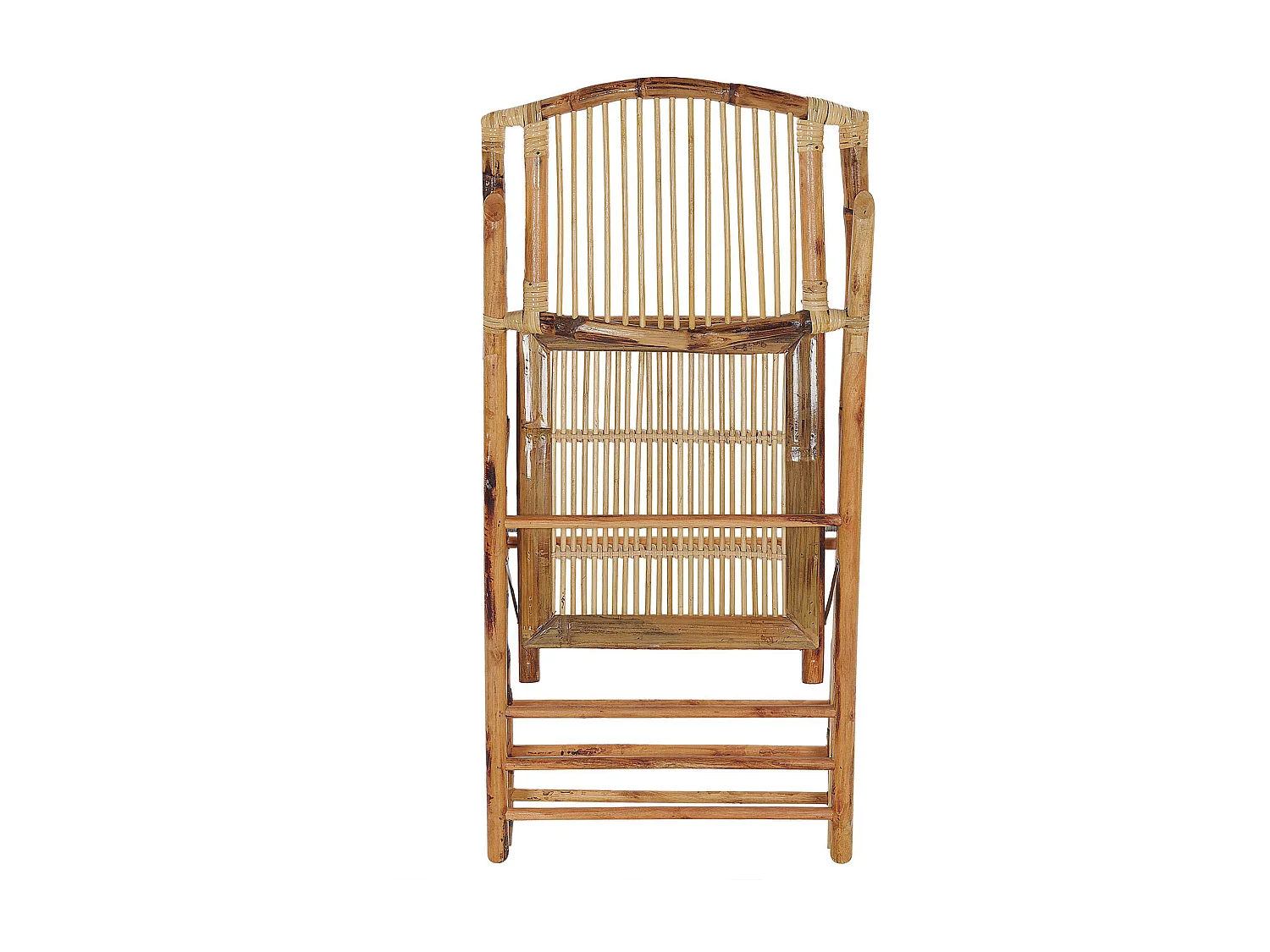 Set van 4 eetkamerstoelen TRENTOR Bamboehout Natuurlijk