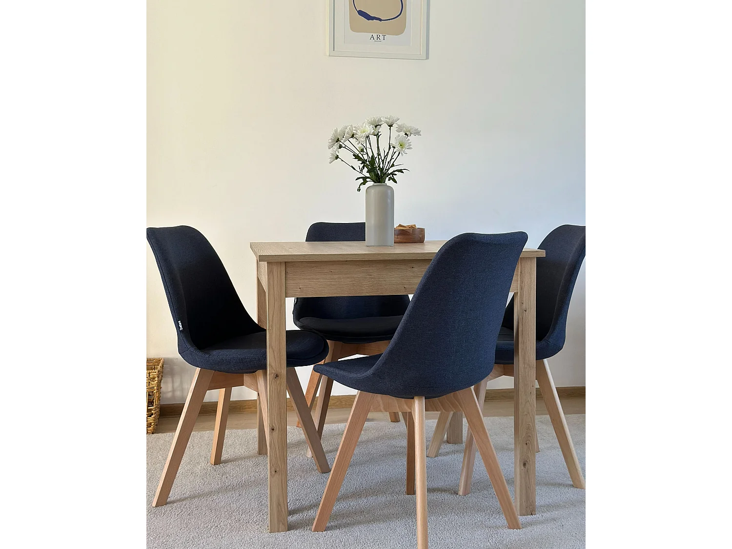 Set di 2 sedie da pranzo DAKOTA II Grigio grafite