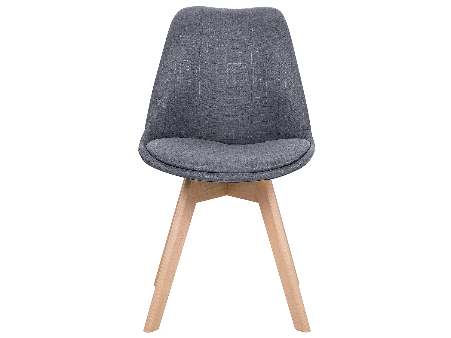 Lot de 2 chaises de salle à manger DAKOTA II Gris graphite