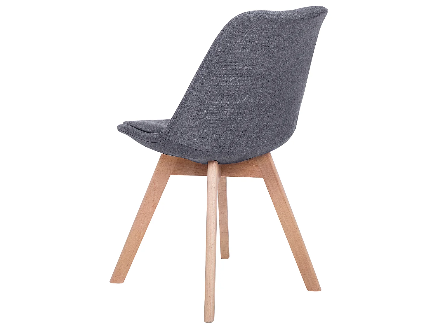 Lot de 2 chaises de salle à manger DAKOTA II Gris graphite