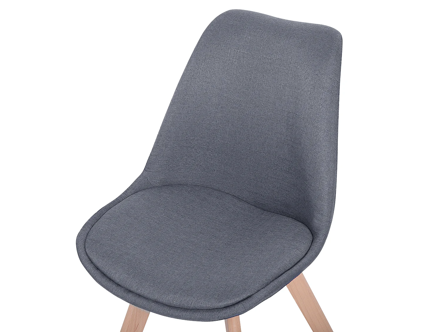 Lot de 2 chaises de salle à manger DAKOTA II Gris graphite
