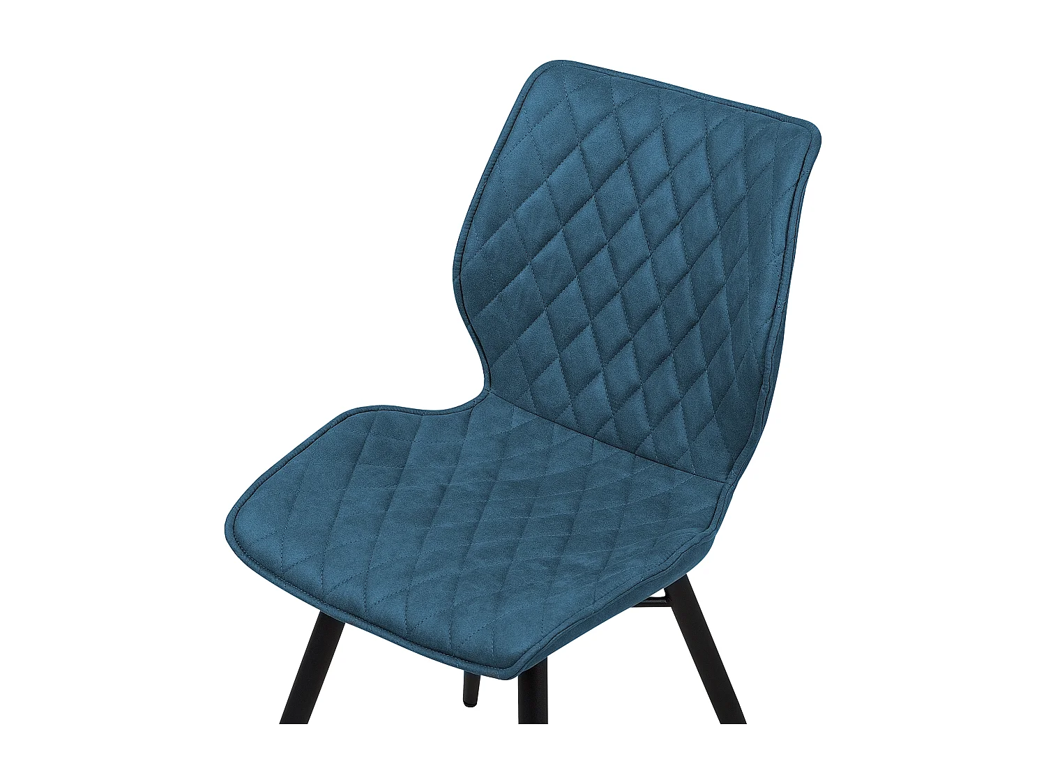 Lot de 2 chaises de salle à manger LISLE Bleu azur