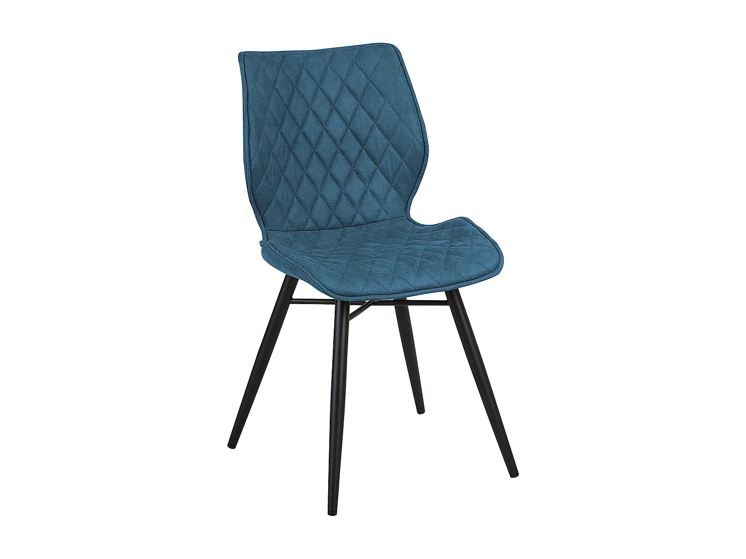 Lot de 2 chaises de salle à manger LISLE Bleu azur