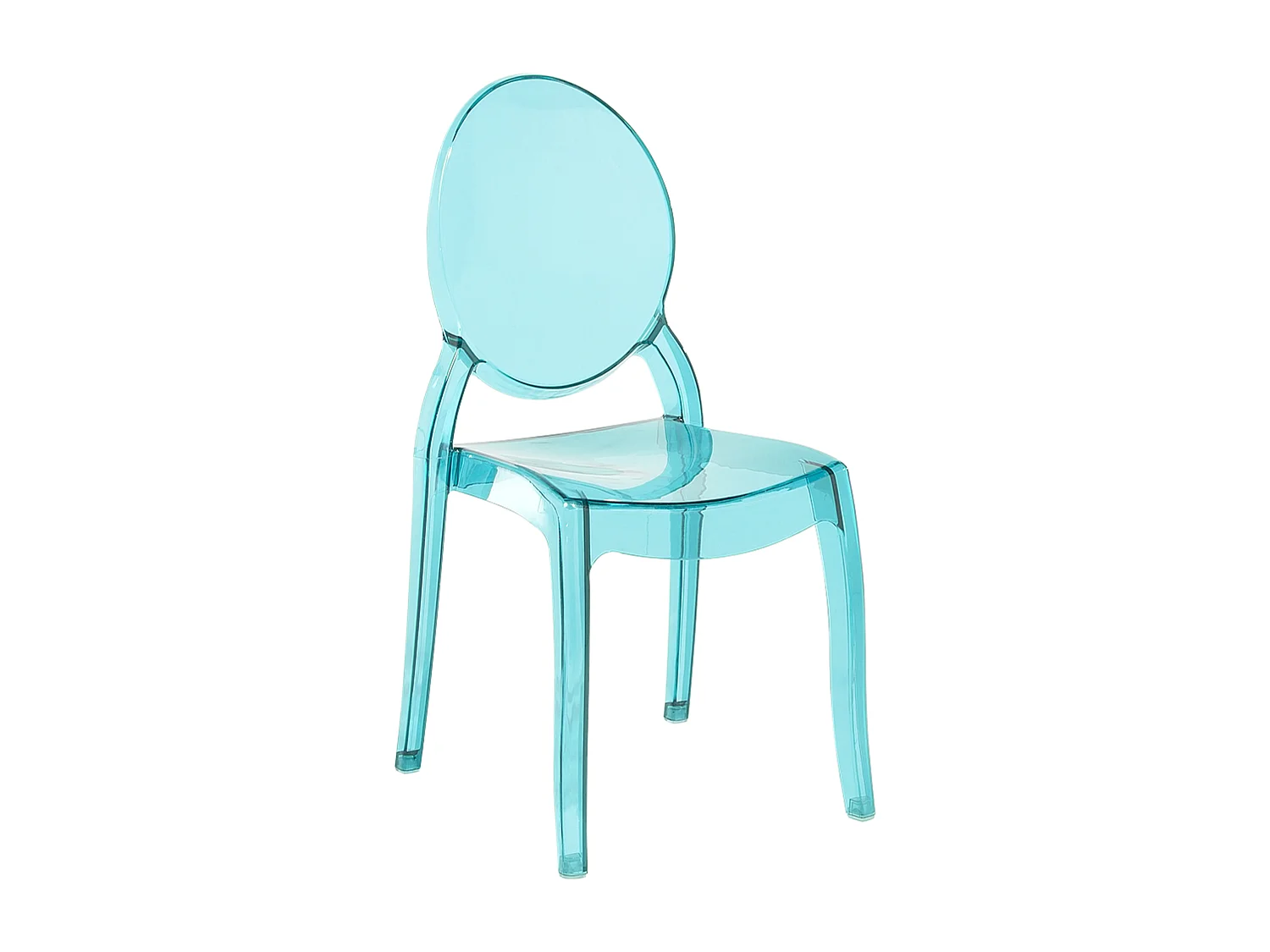 Lot de 4 chaises de salle à manger MERTON Bleu