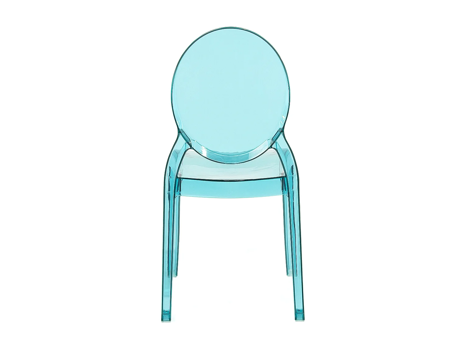 Lot de 4 chaises de salle à manger MERTON Bleu