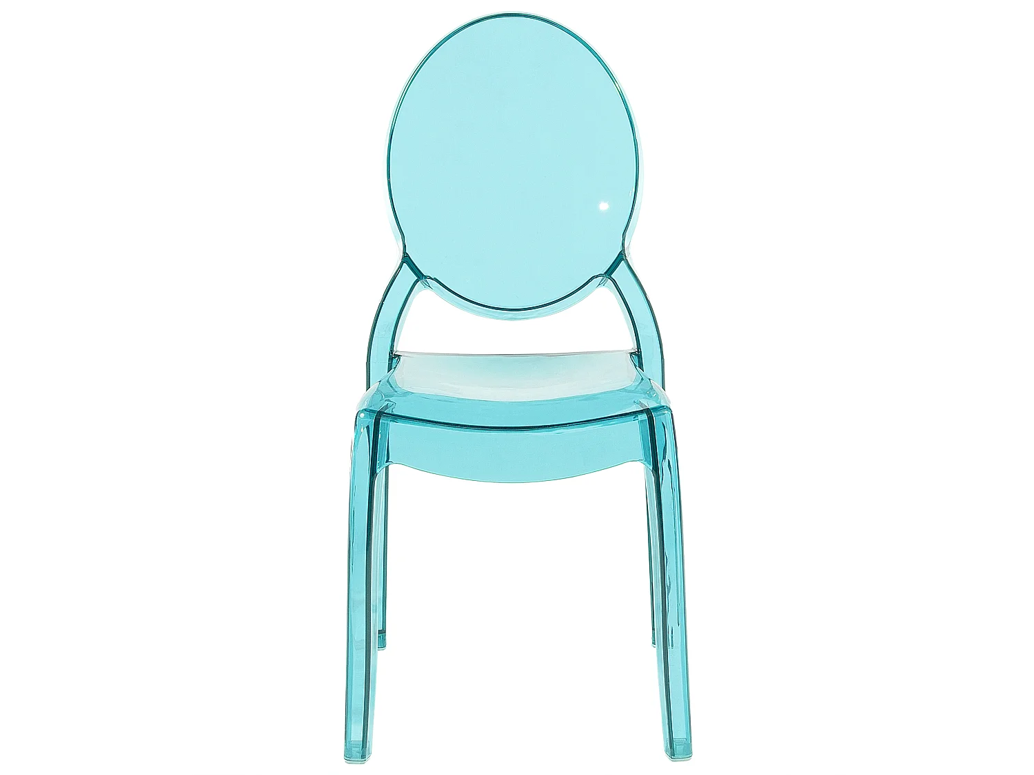 Lot de 4 chaises de salle à manger MERTON Bleu