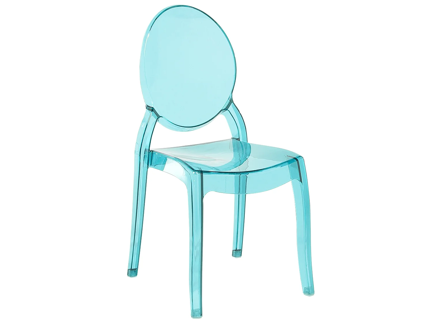 Lot de 4 chaises de salle à manger MERTON Bleu