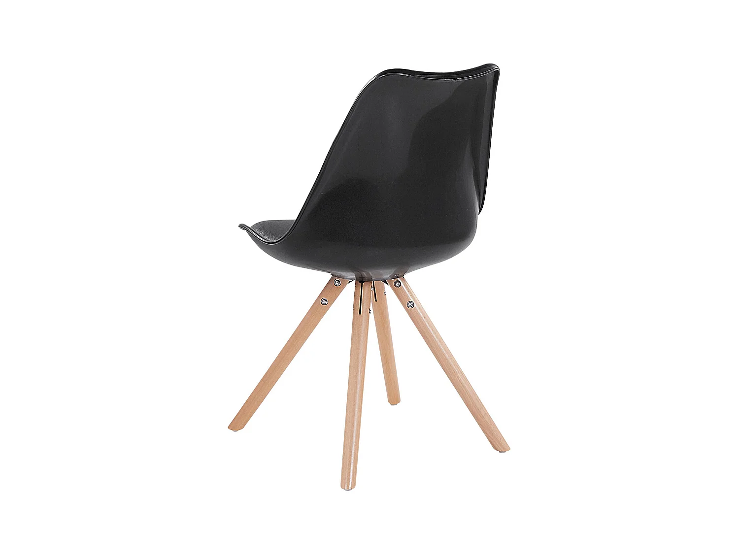 Esszimmerstuhl 2er Set DAKOTA Schwarz