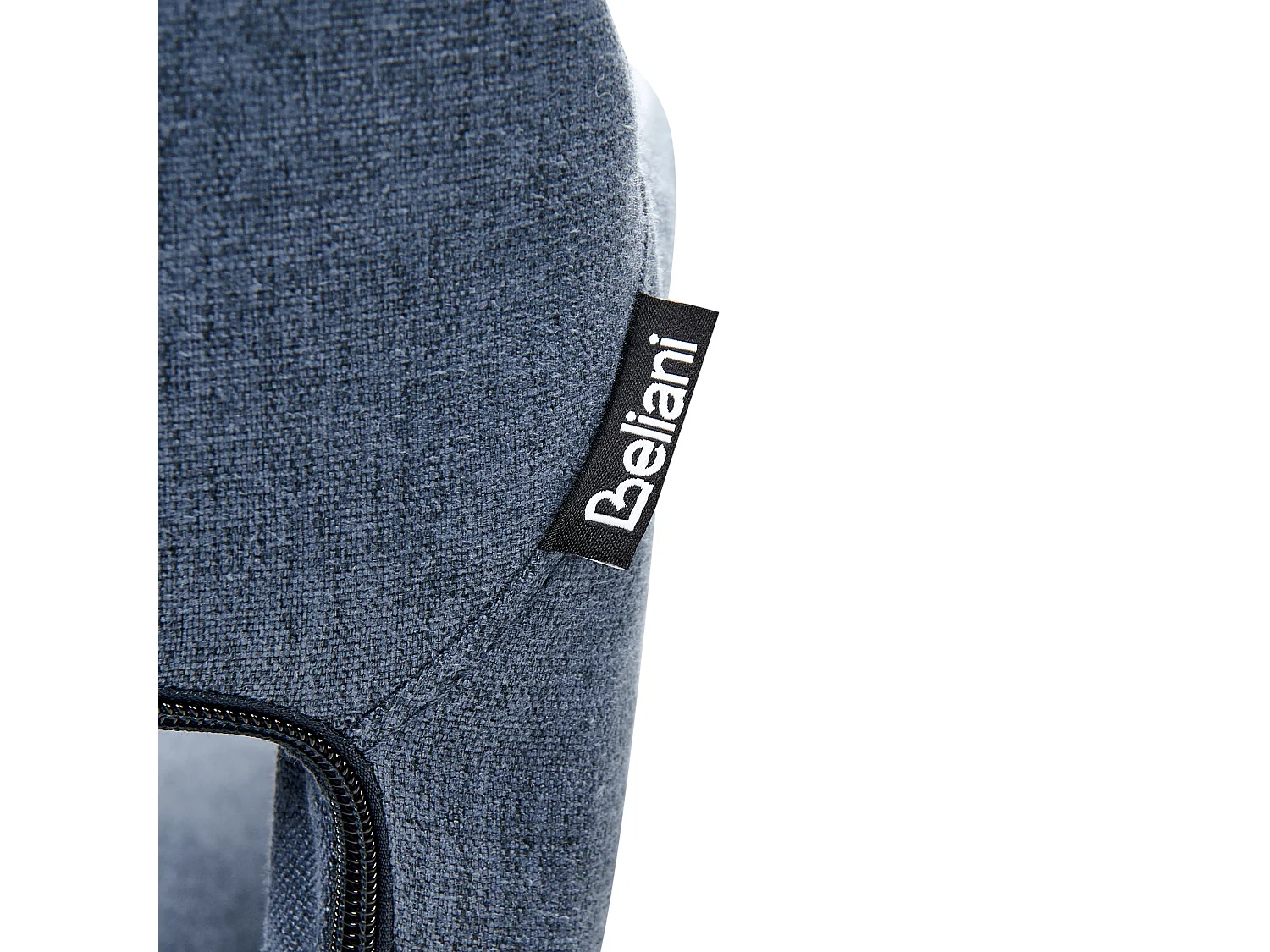 Lot de 2 chaises de salle à manger CHICAGO Tissu Bleu marine