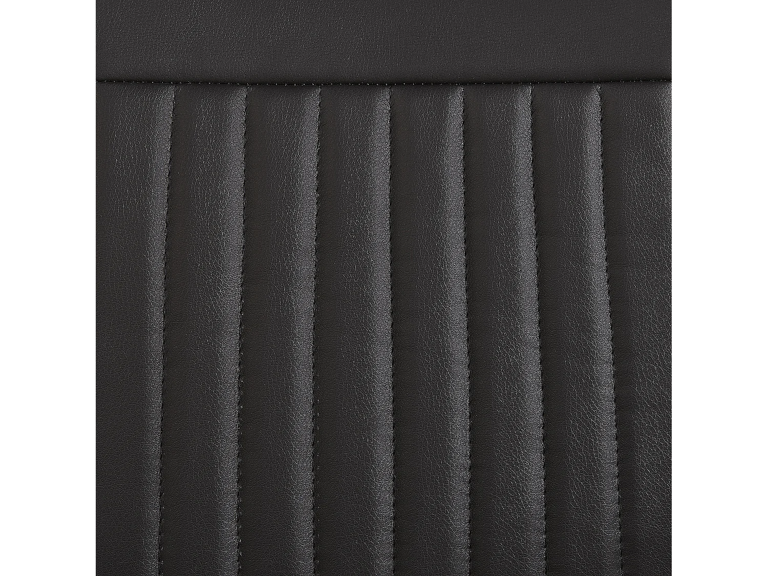 Set van 2 eetkamerstoelen BRANDOL Kunstleer Zwart