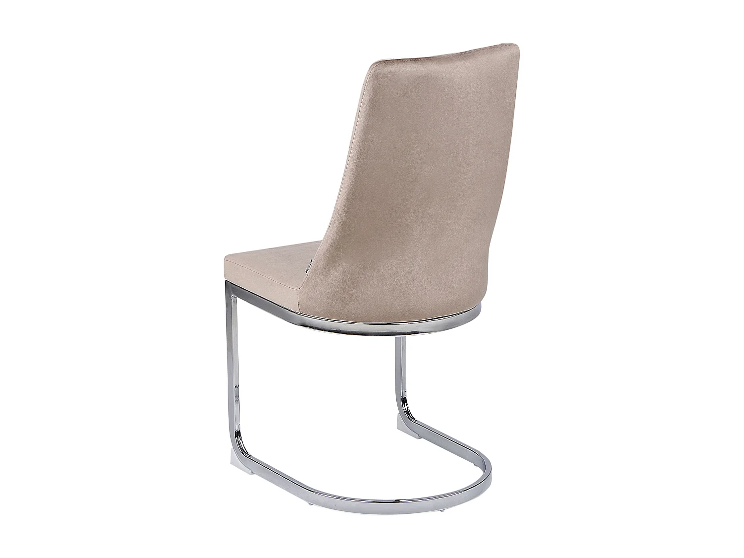 Lot de 2 chaises de salle à manger ALTOONA Velours Beige