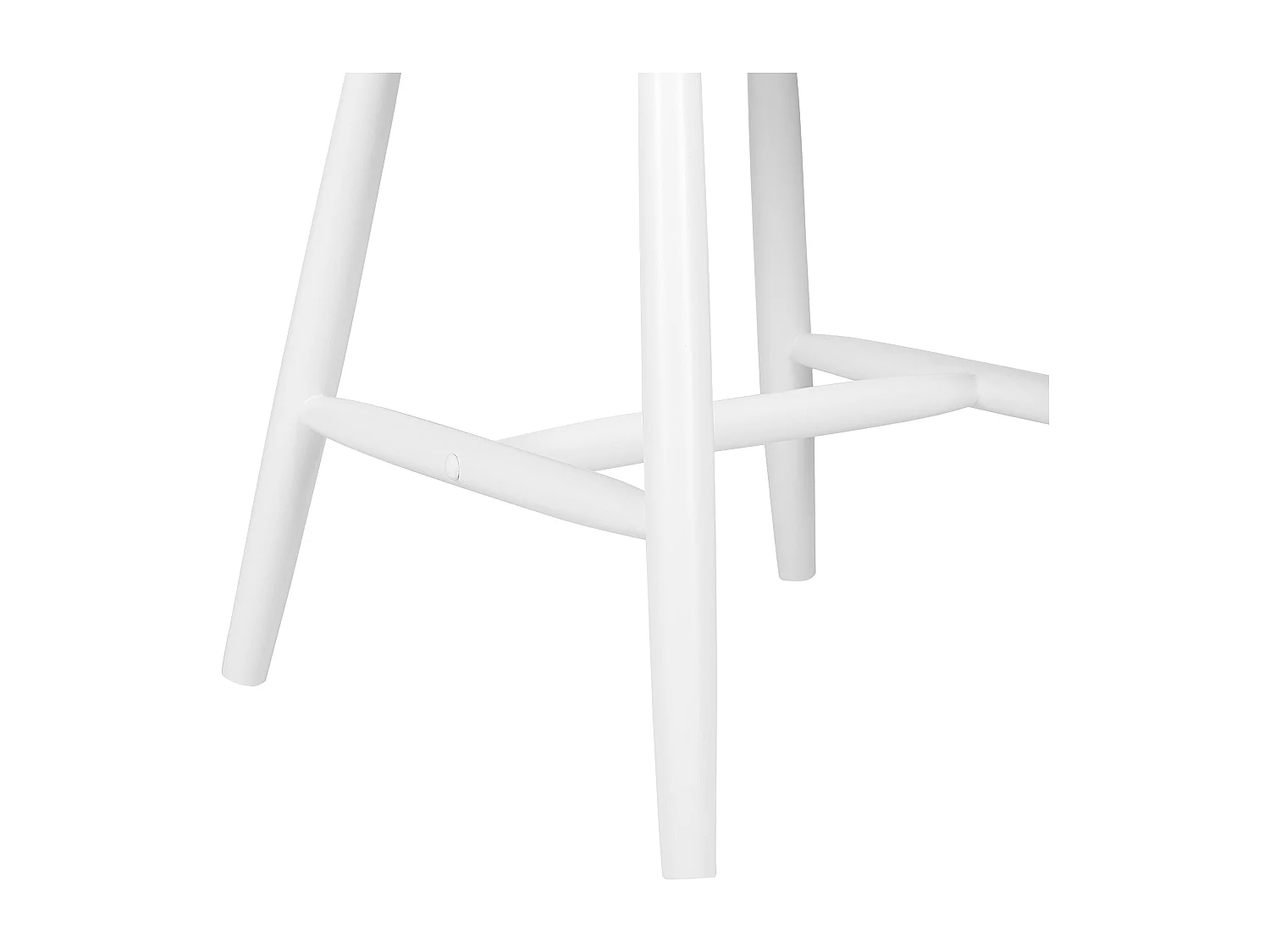 Lot de 2 chaises de salle à manger BURBANK Bois Blanc