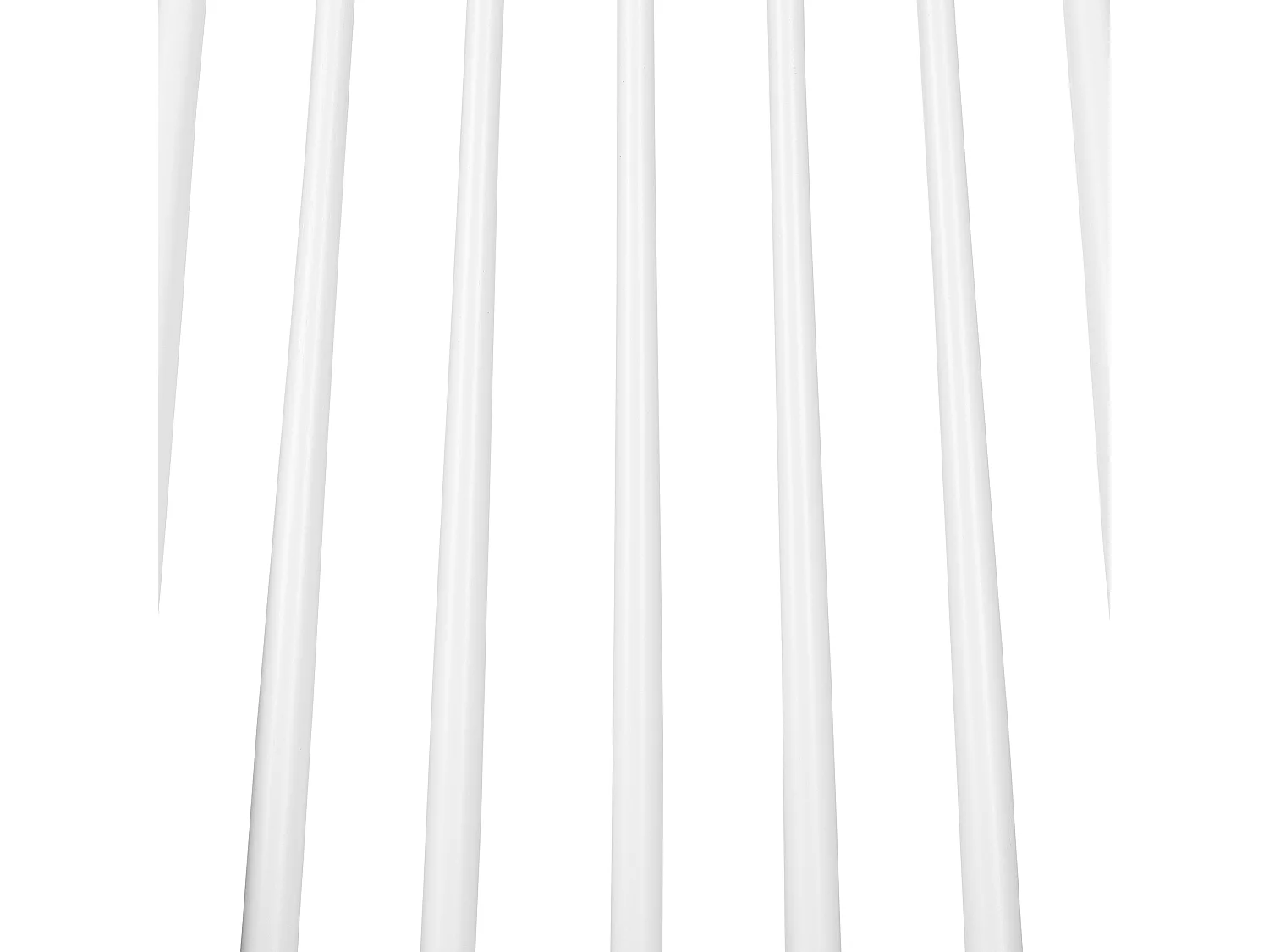 Lot de 2 chaises de salle à manger BURBANK Bois Blanc