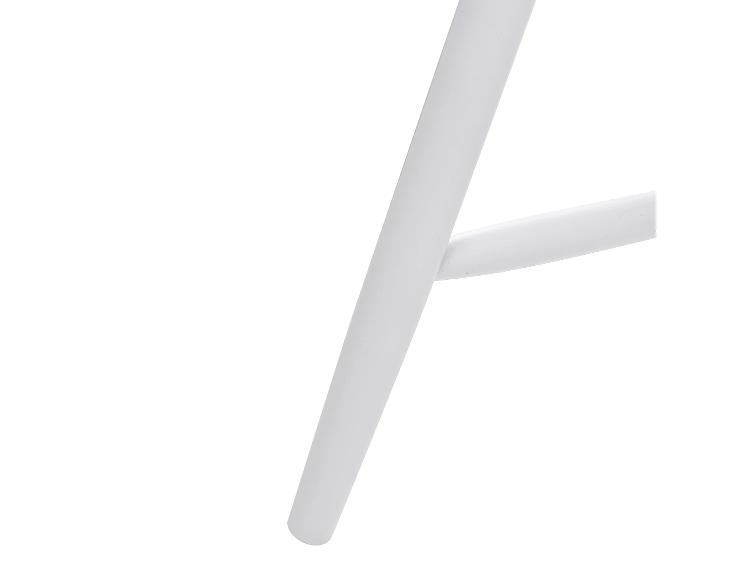 Conjunto de 2 sillas de comedor BURBANK Madera Blanco