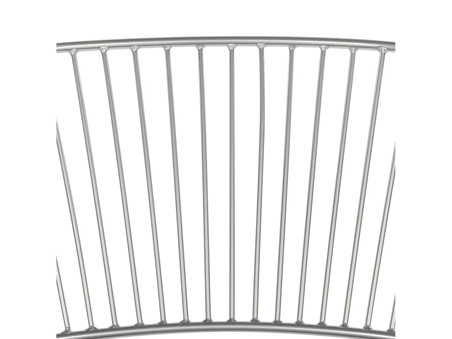 Set van 2 eetkamerstoelen RIGBY Metaal Zilver