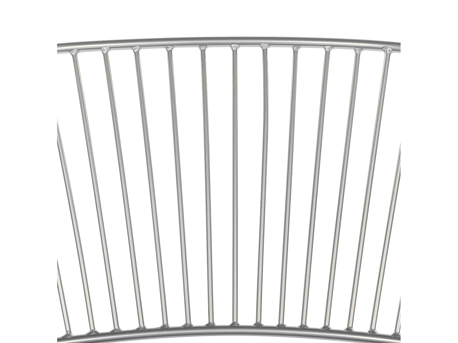 Set van 2 eetkamerstoelen RIGBY Metaal Zilver