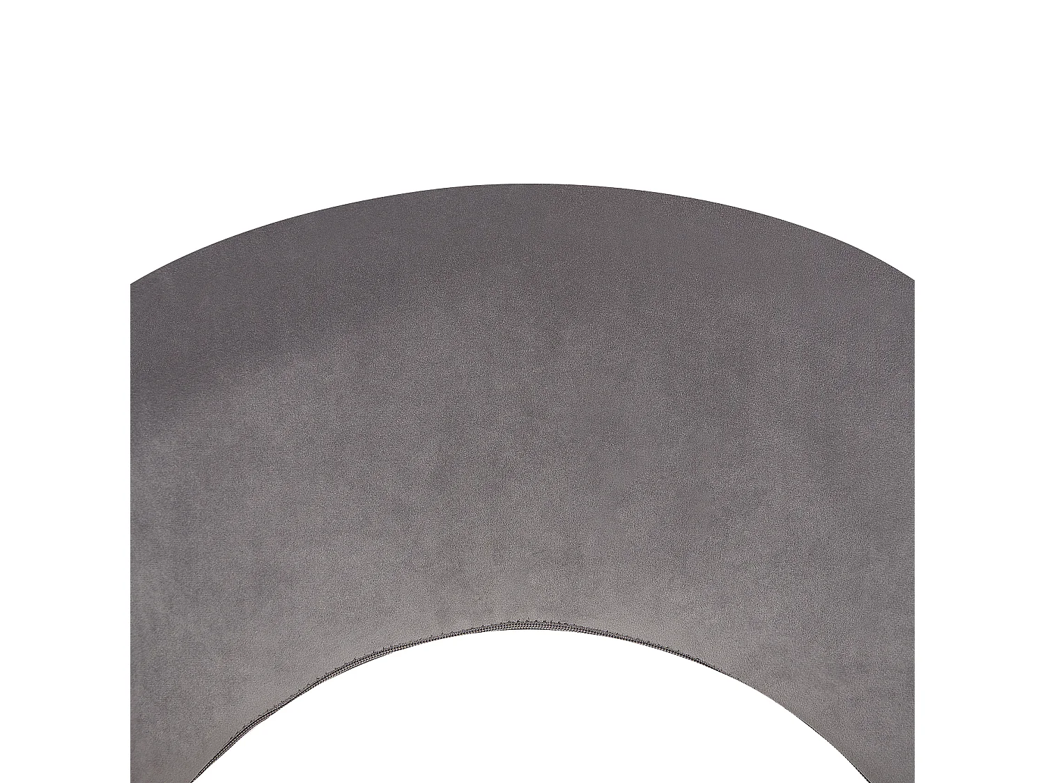 Lot de 2 chaises de salle à manger VIVIAN Velours Gris