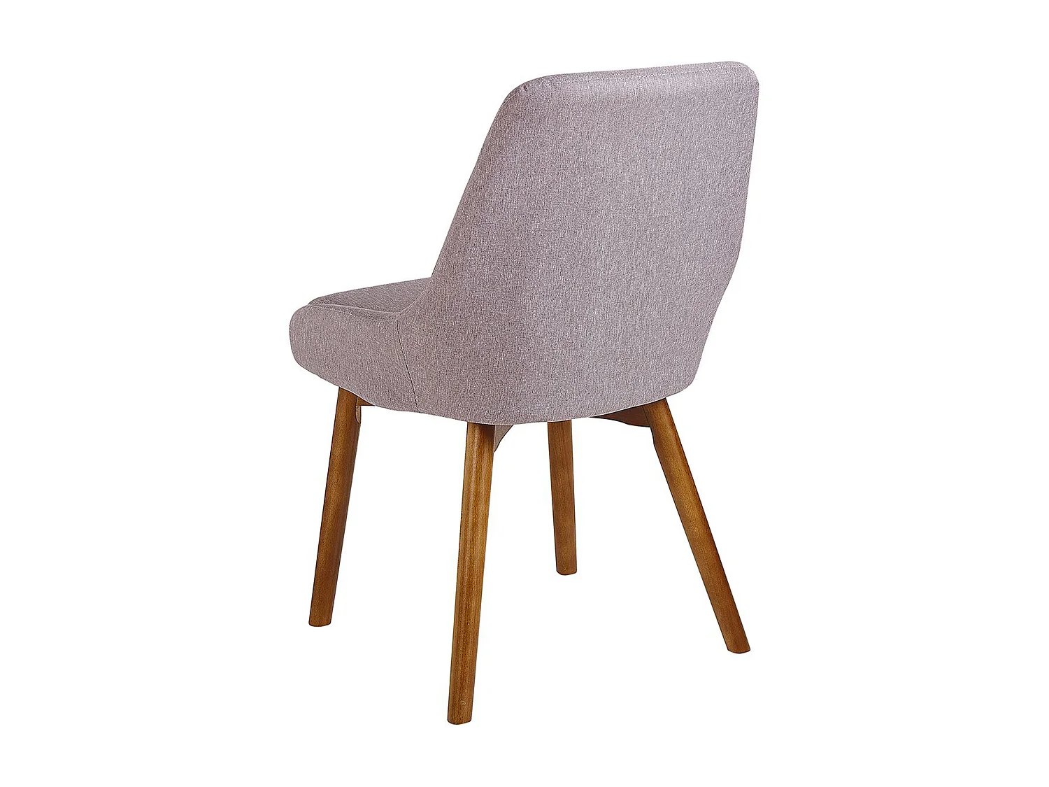 Conjunto de 2 sillas de comedor MELFORT Gris pardo