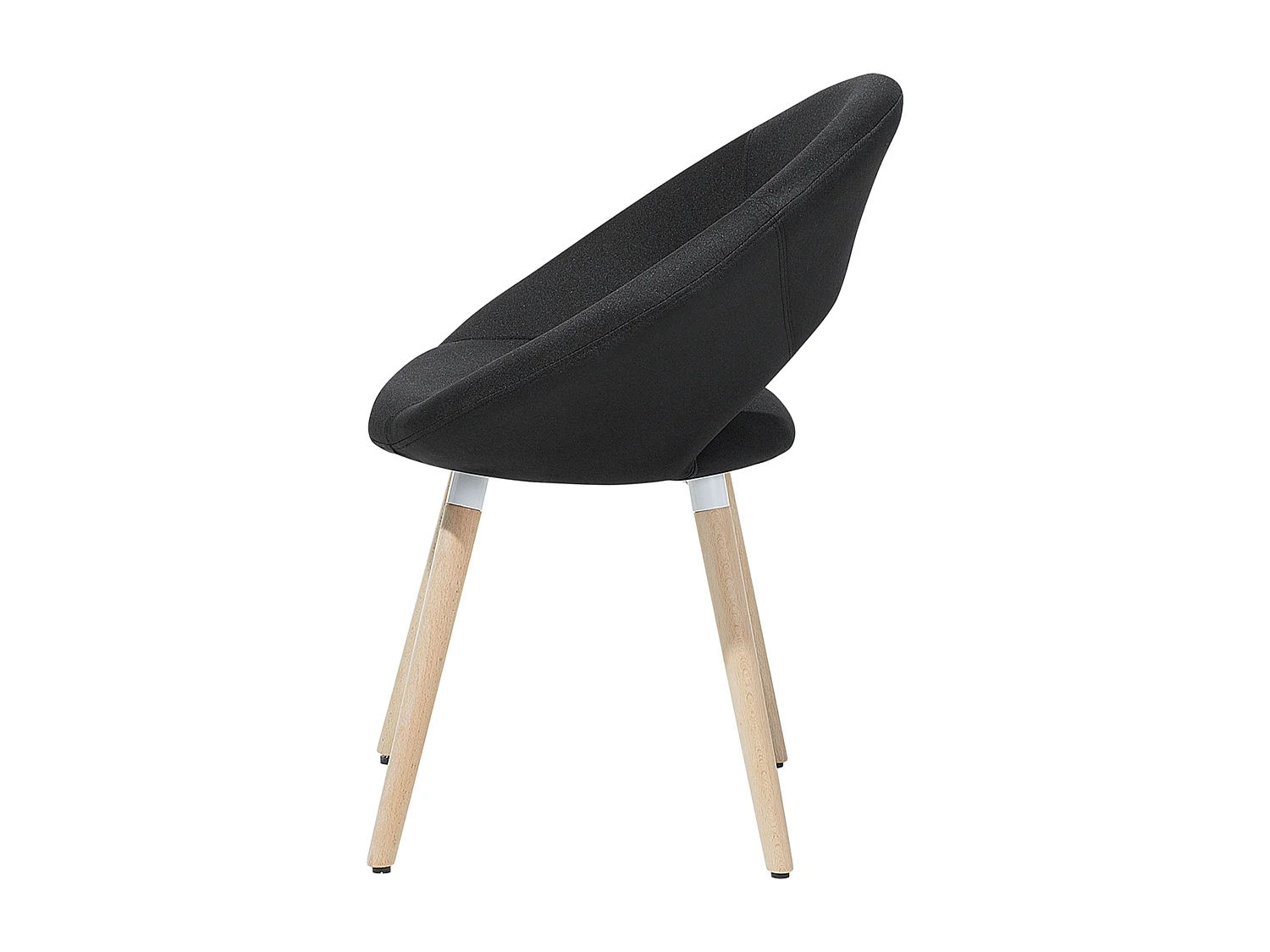 Set di 2 sedie da pranzo ROSLYN Nero