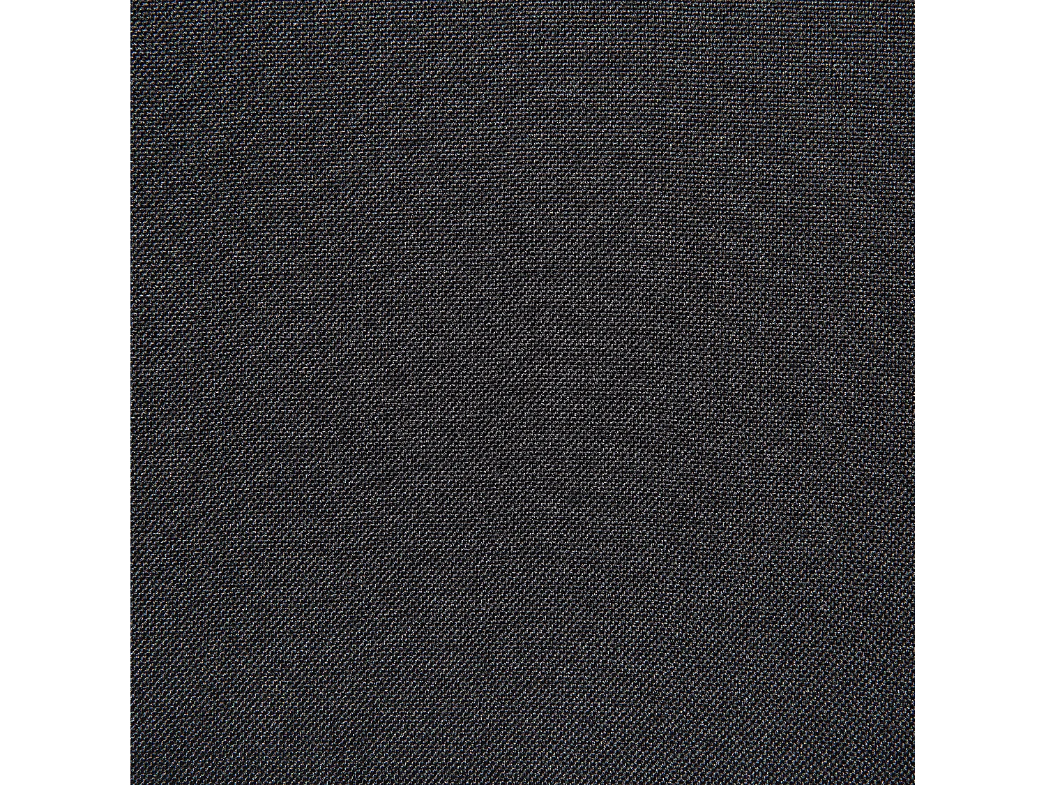 Silla de comedor CHICAGO Conjunto de 2 Tejido Negro