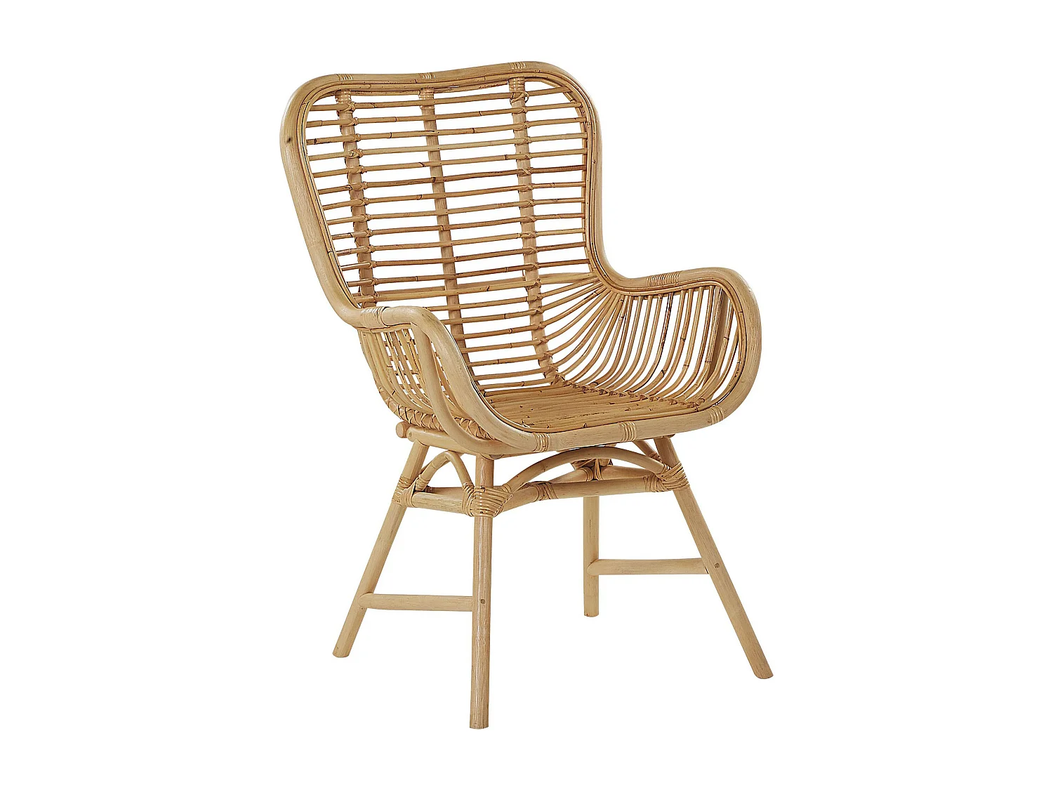 Chaise de salle à manger TOGO Rotin Naturel