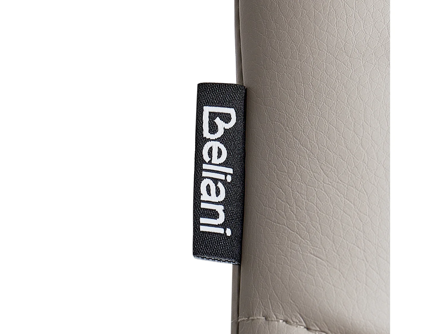 Set van 2 eetkamerstoelen VALERIE Kunstleer Lichtgrijs