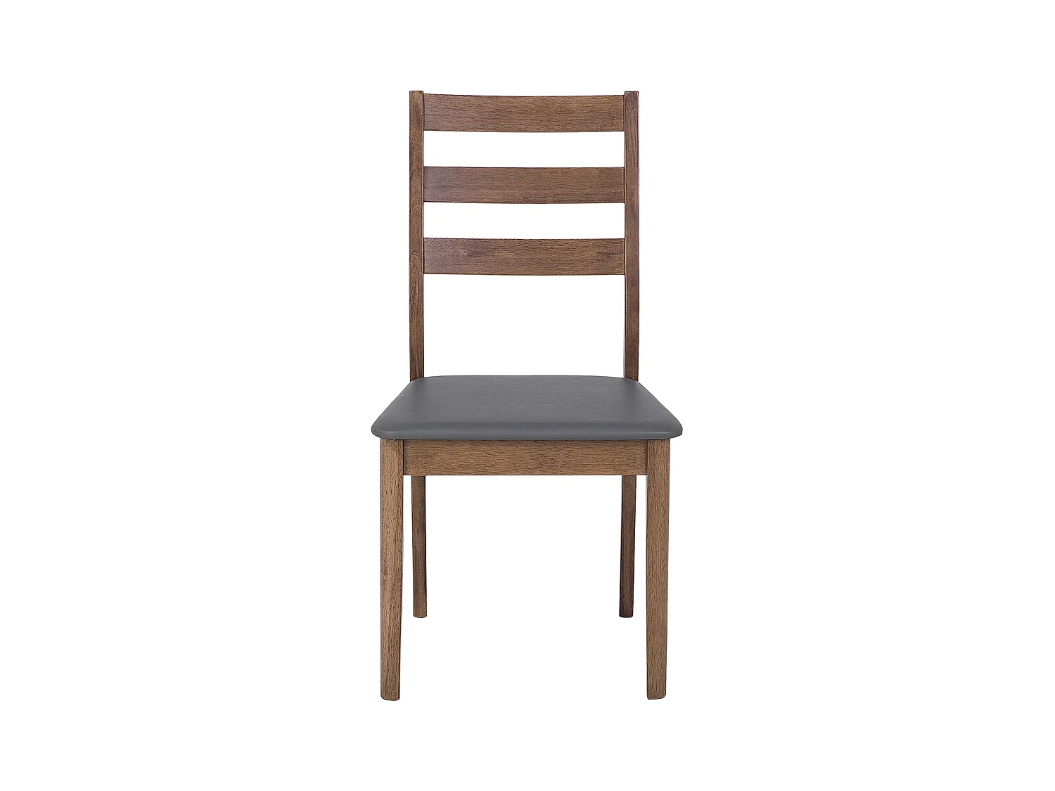 Conjunto de 2 sillas de comedor MODESTO Madera Gris