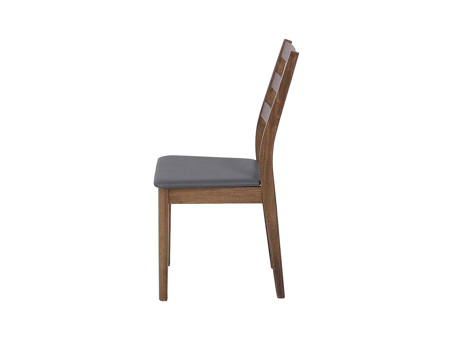Conjunto de 2 sillas de comedor MODESTO Madera Gris