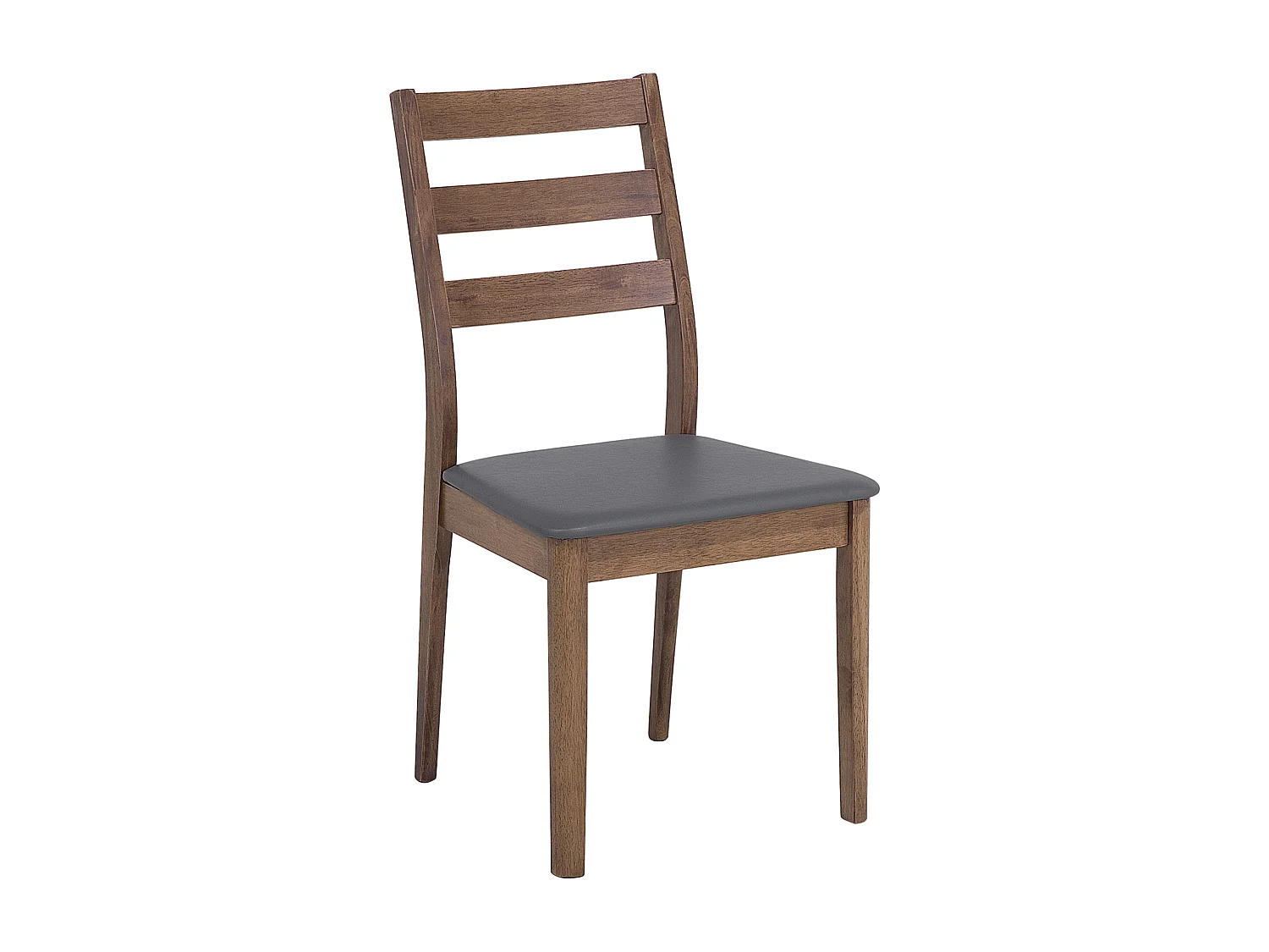 Lot de 2 chaises de salle à manger MODESTO Bois Gris