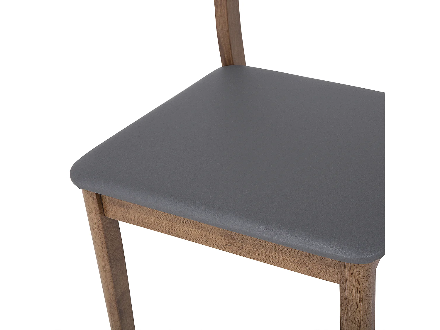 Lot de 2 chaises de salle à manger MODESTO Bois Gris