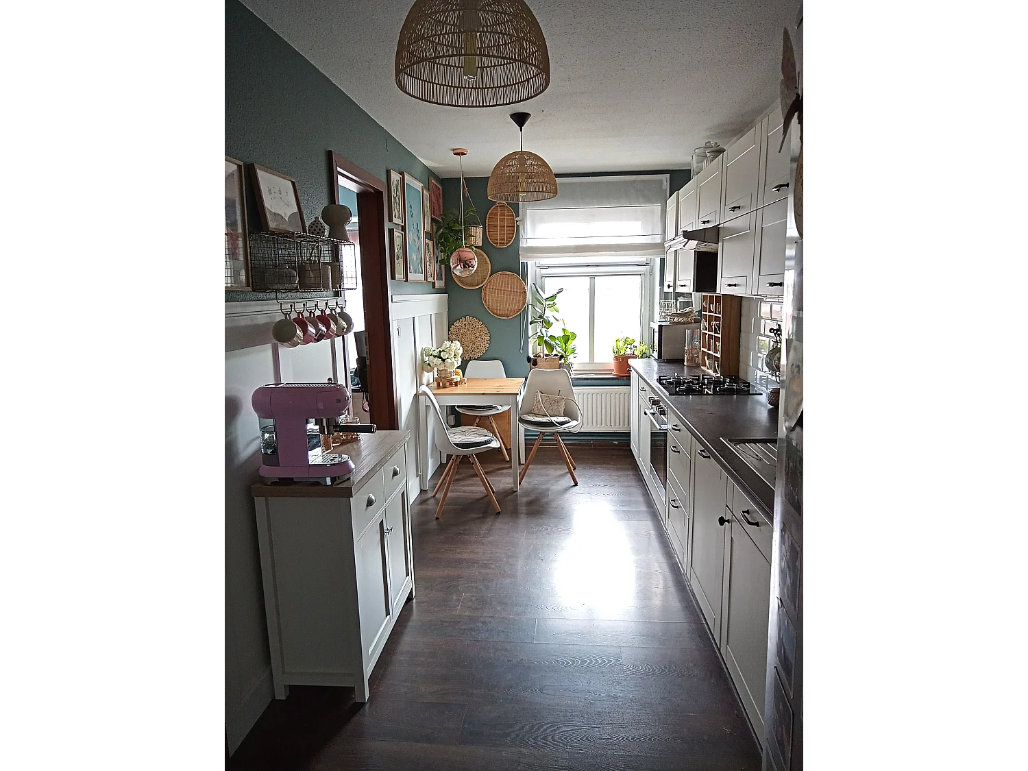 Set di 2 sedie da pranzo DAKOTA Bianco
