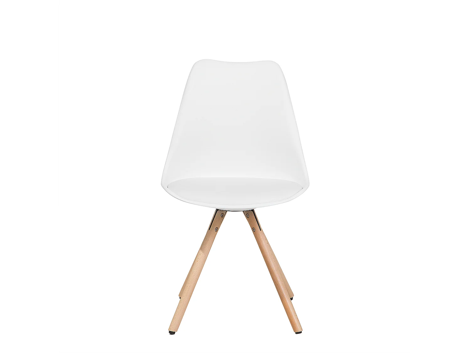 Set van 2 eetkamerstoelen DAKOTA Wit