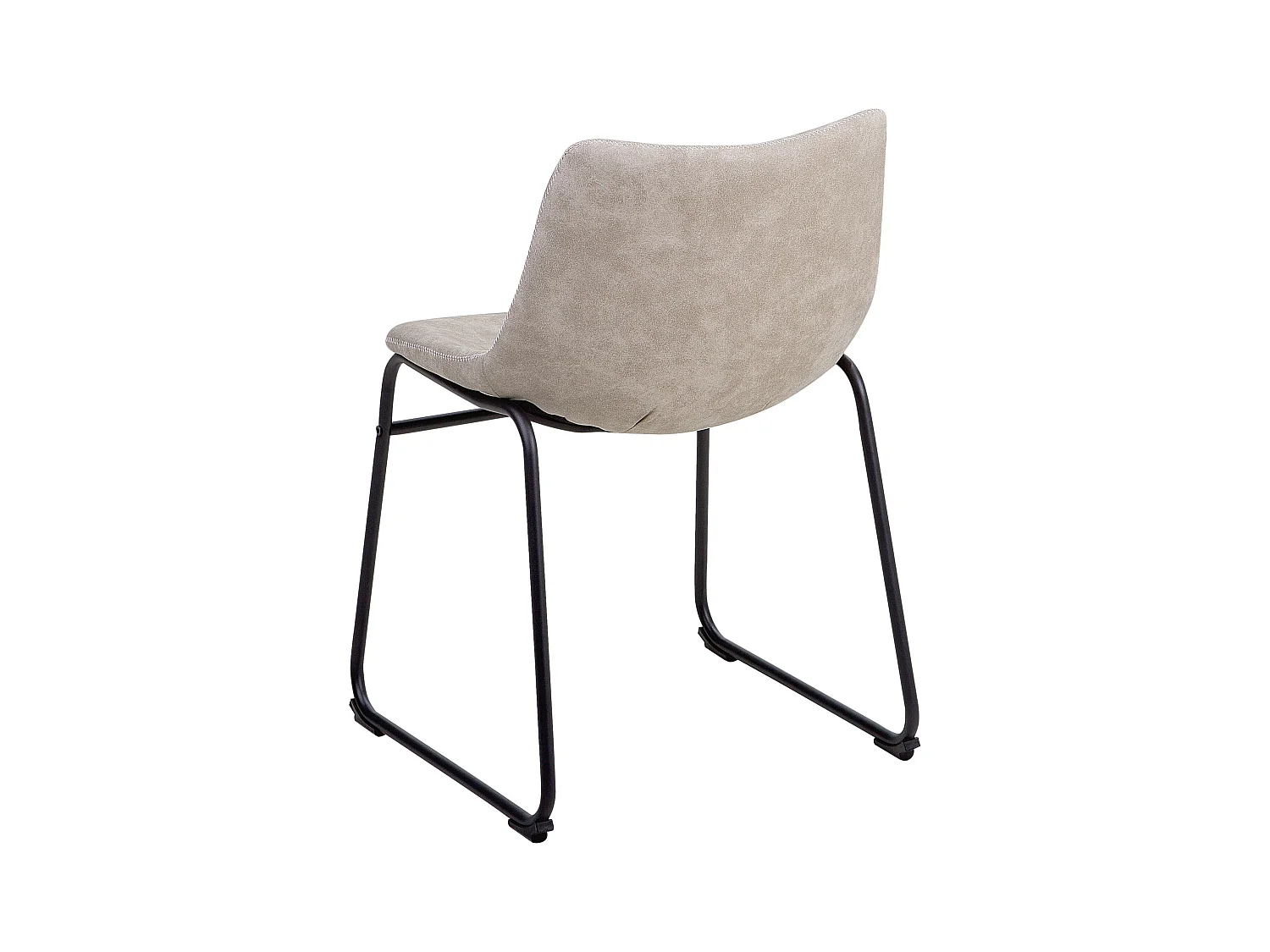 Set van 2 eetkamerstoelen BATAVIA Beige